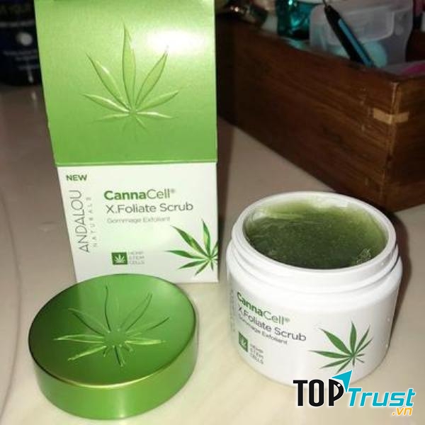 Tẩy tế bào chết Andalou CannaCell® X.Foliate Scrub