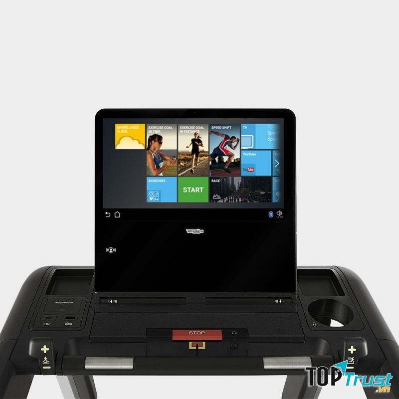 Màn hình hiển thị trên máy chạy bộ