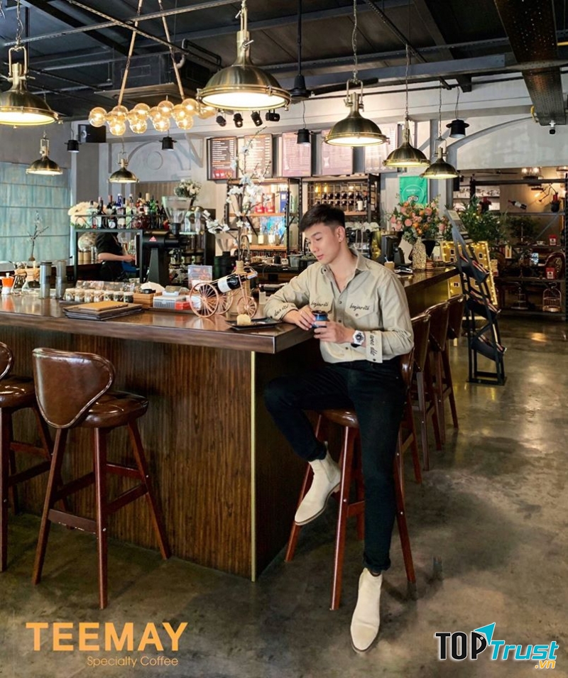TeeMay Coffee mang đậm phong cách Châu Âu sang trọng