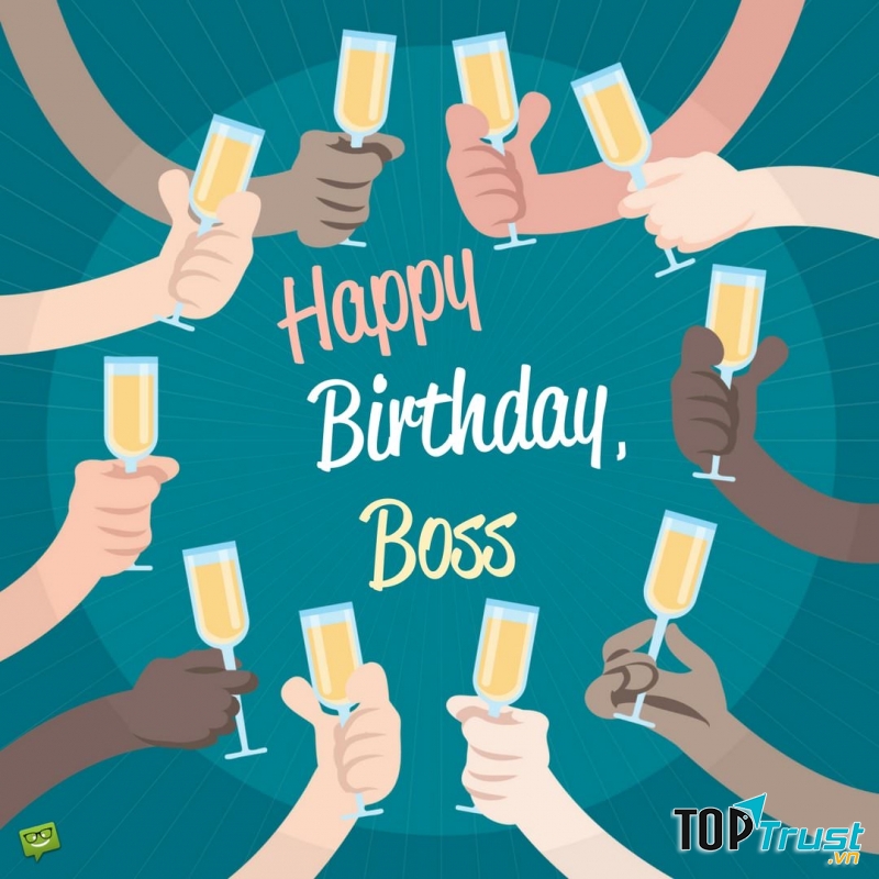 Yayy chúc mừng sinh nhật Boss