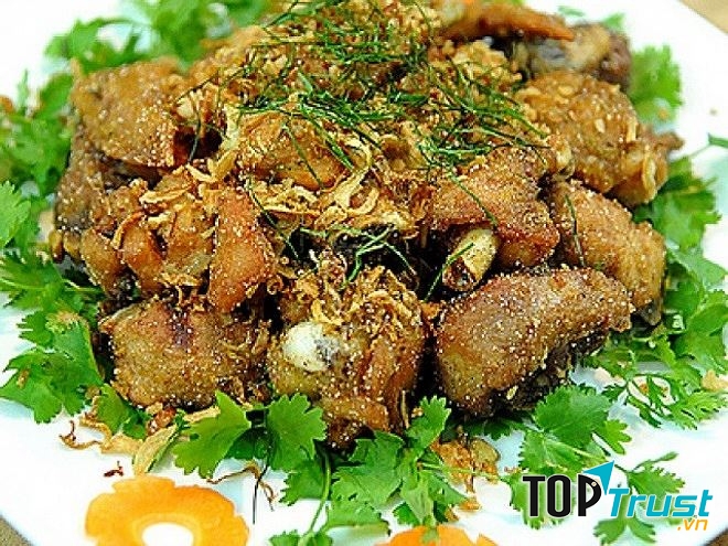 Thịt thỏ rang muối