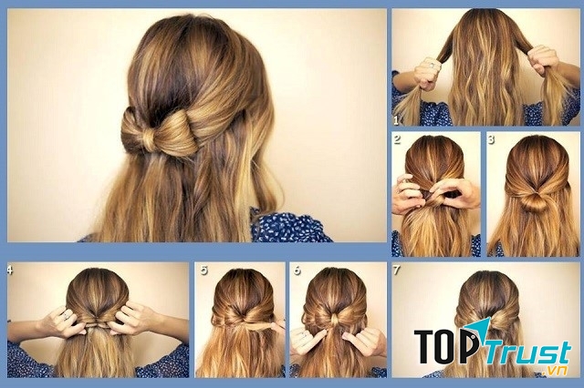 Tết tóc thắt nơ