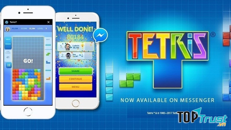Tetris - Game Xếp Gạch phiên bản smartphone
