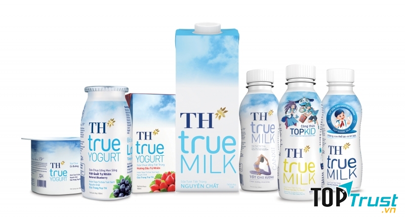 Các sản phẩm của TH True Milk