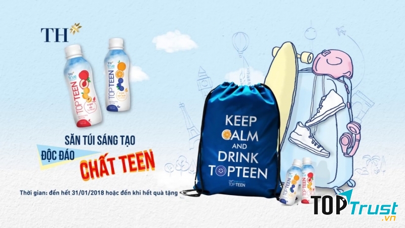Sữa chua uống TH True Yogurt-TOPTEEN