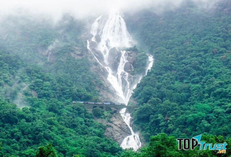Thác Dudhsagar, Ấn Độ
