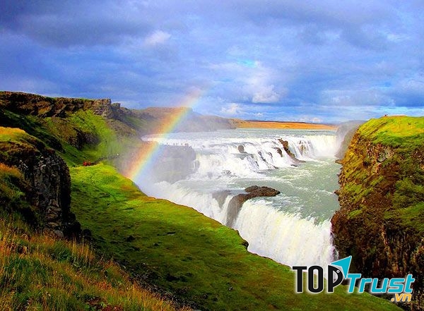 Vẻ đẹp của thác Gullfoss