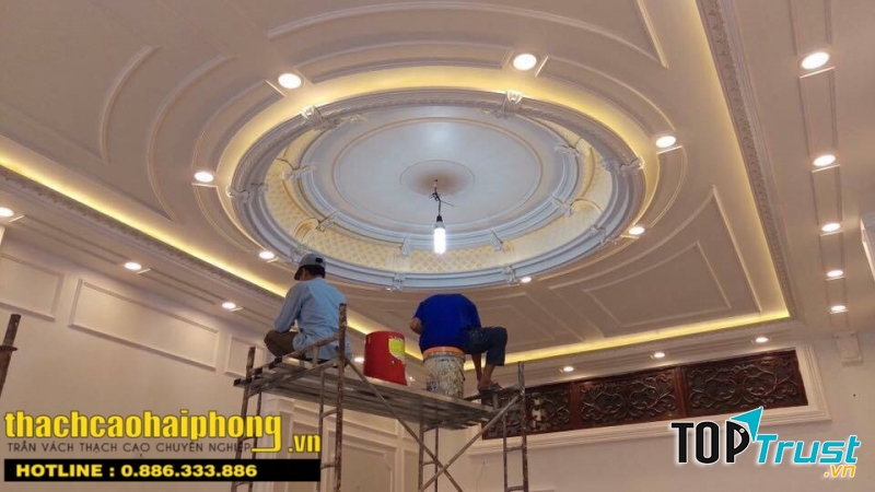 Thạch cao Hải Phòng - Trần vách thạch cao chuyên nghiệp