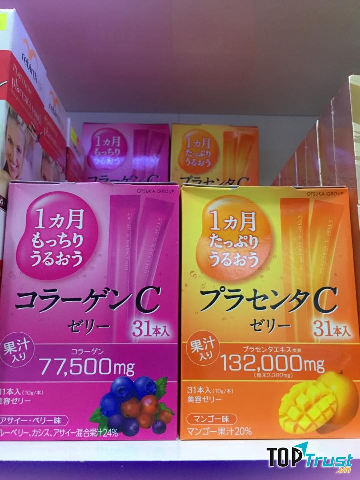 Thạch Collagen Otsuka Skin C Japan Placenta Jelly