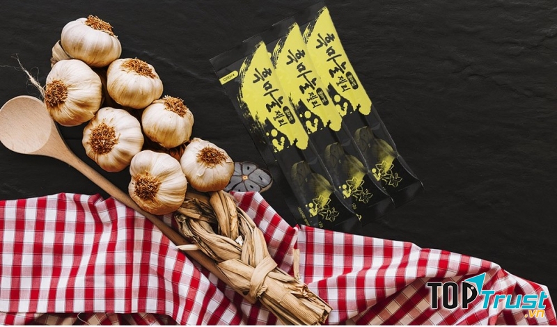 Thạch Collagen Tỏi Đen_Collagen Black Garlic Jelly