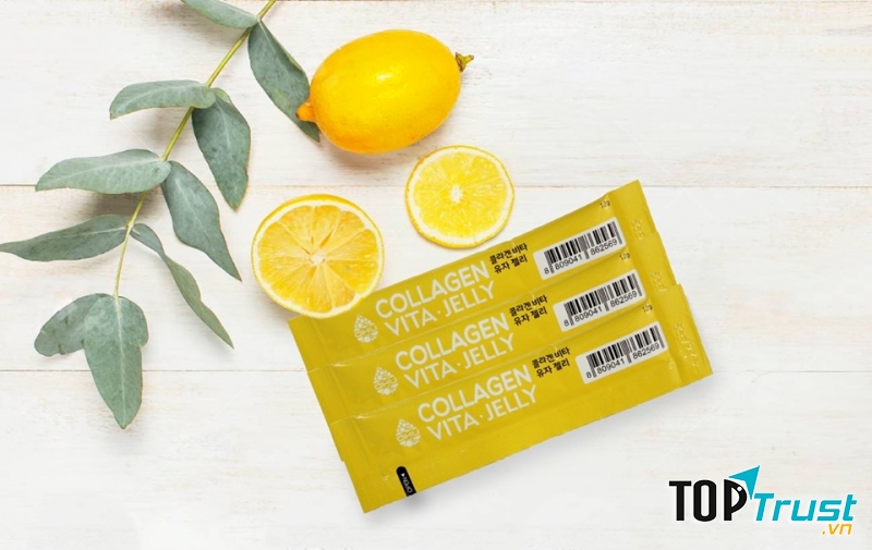 Thạch Collagen Vita Thanh Yên - Collagen Vita Jelly Citron