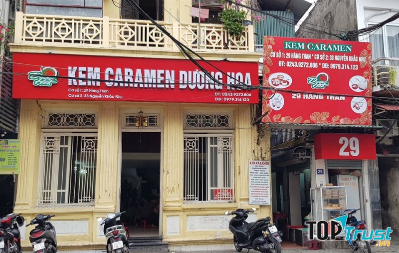 Quán hiện có 2 cơ sở