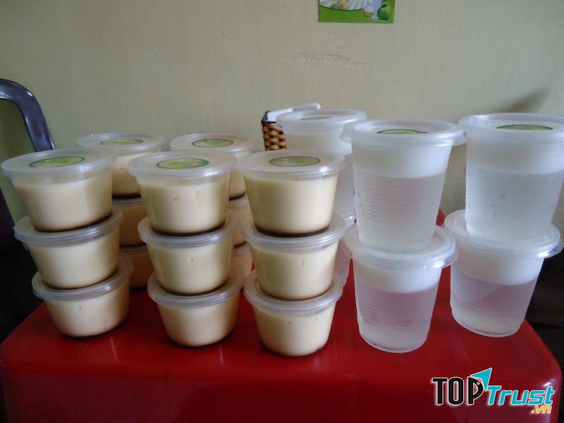 Ngoài thạch dừa còn có Caramen