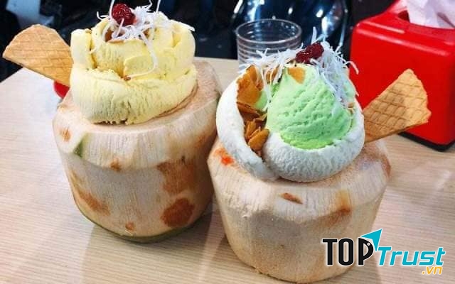 Thạch Dừa Đồng Tháp - Kem Trái Dừa