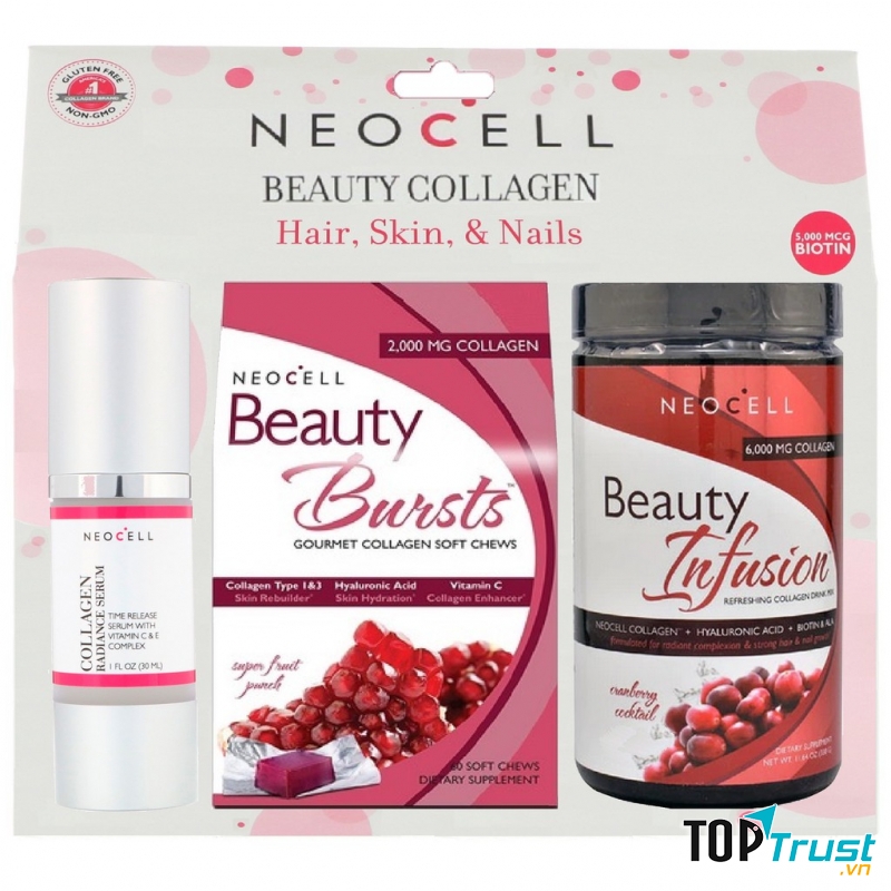 Thạch Neocell Beauty Bursts Gourmet Collagen Soft Chews