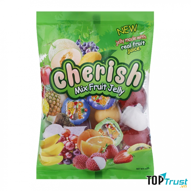 Thạch rau câu Cherish dạng gói