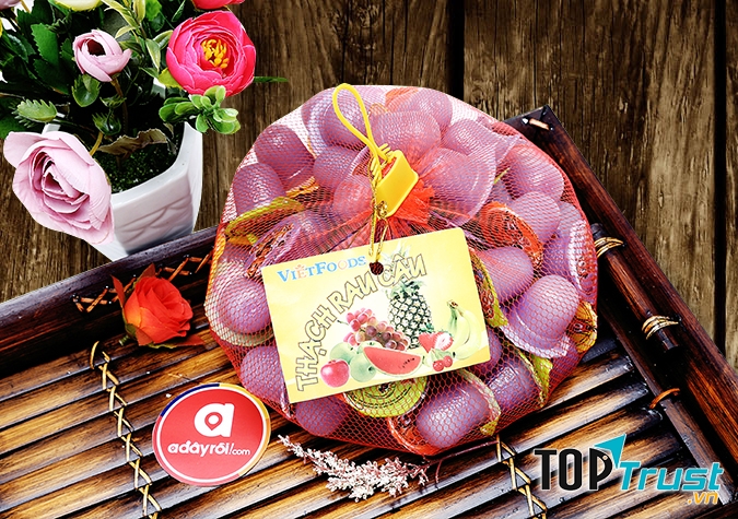 Thạch rau câu Joy túi lưới