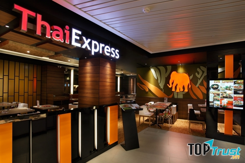 Một góc trong quán