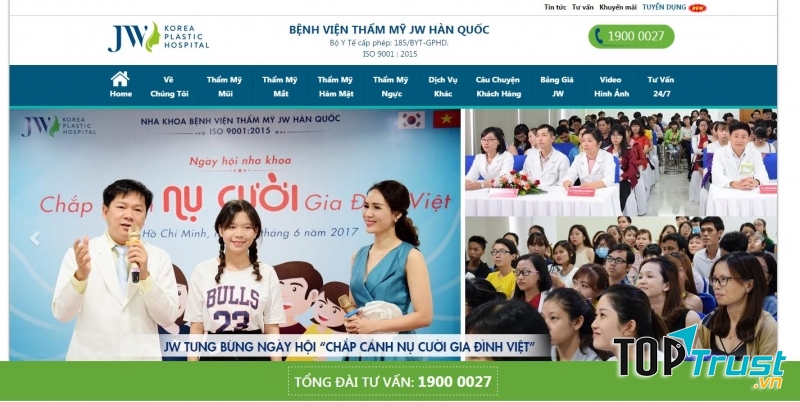 Thẩm mỹ Hàn Quốc JW