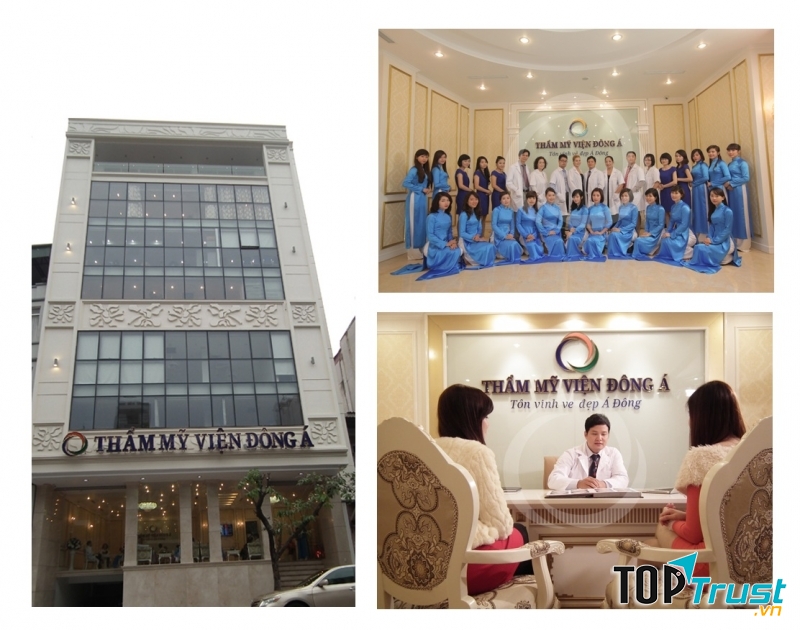Một số hình ảnh về thẩm mỹ viện Đông Á