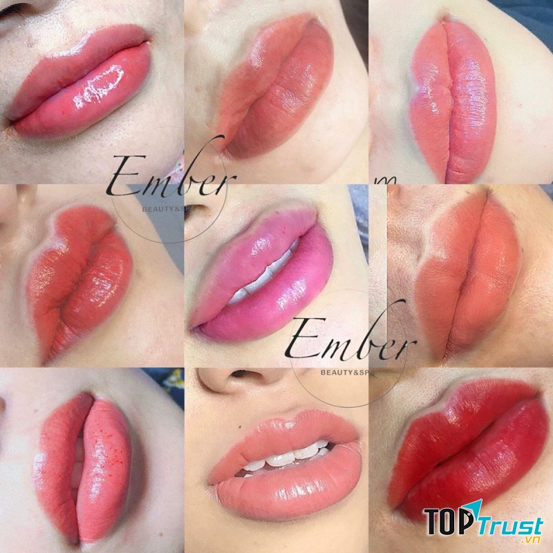 Phun môi tại thẩm mỹ viện Ember Beauty