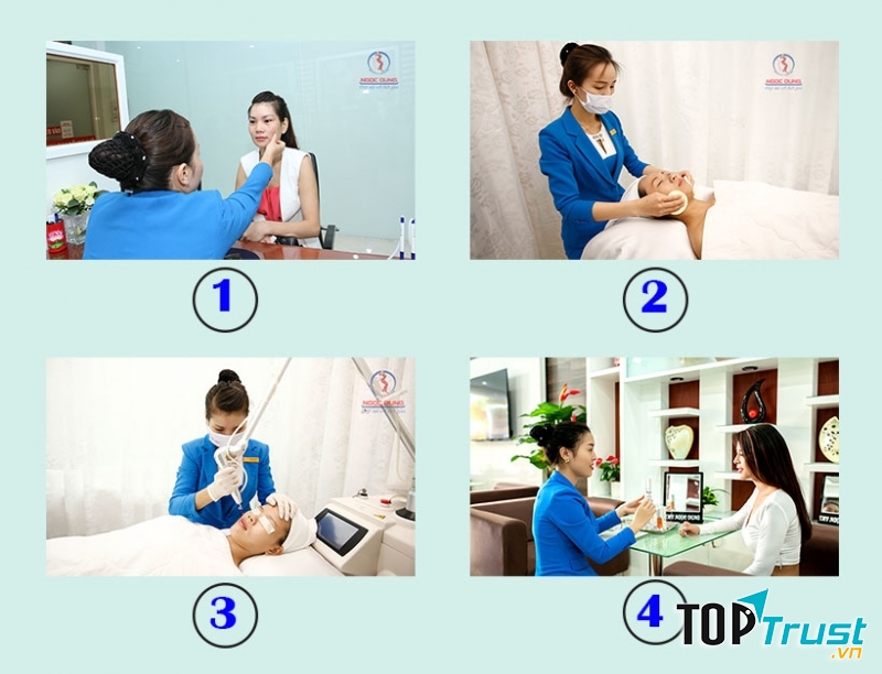 Các bước trị nám tại TMV Ngọc Dung
