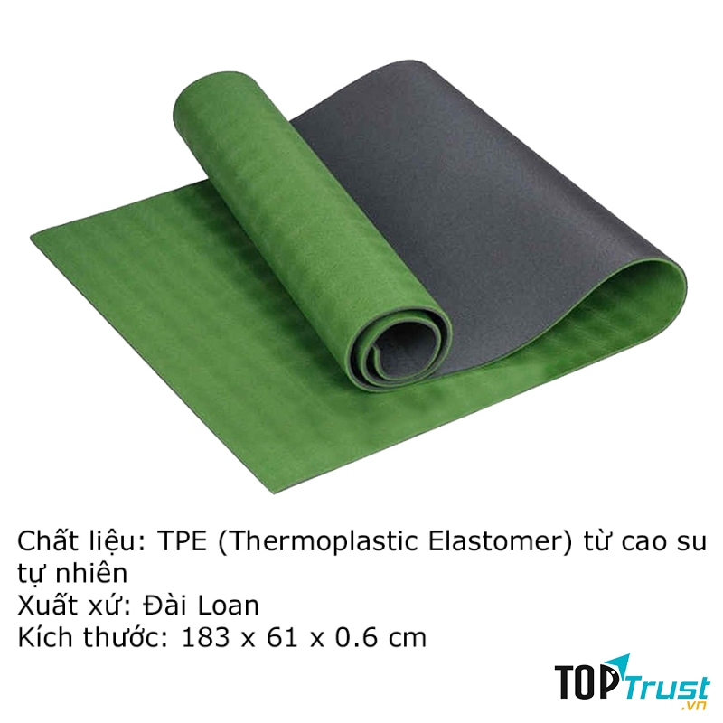 Thảm Yoga Relax TPE 6 ly (2 lớp)