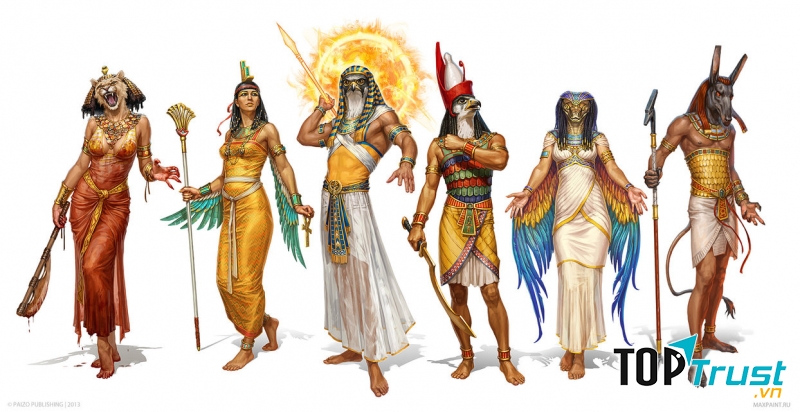 Các vị thần trong Thần thoại Ai Cập