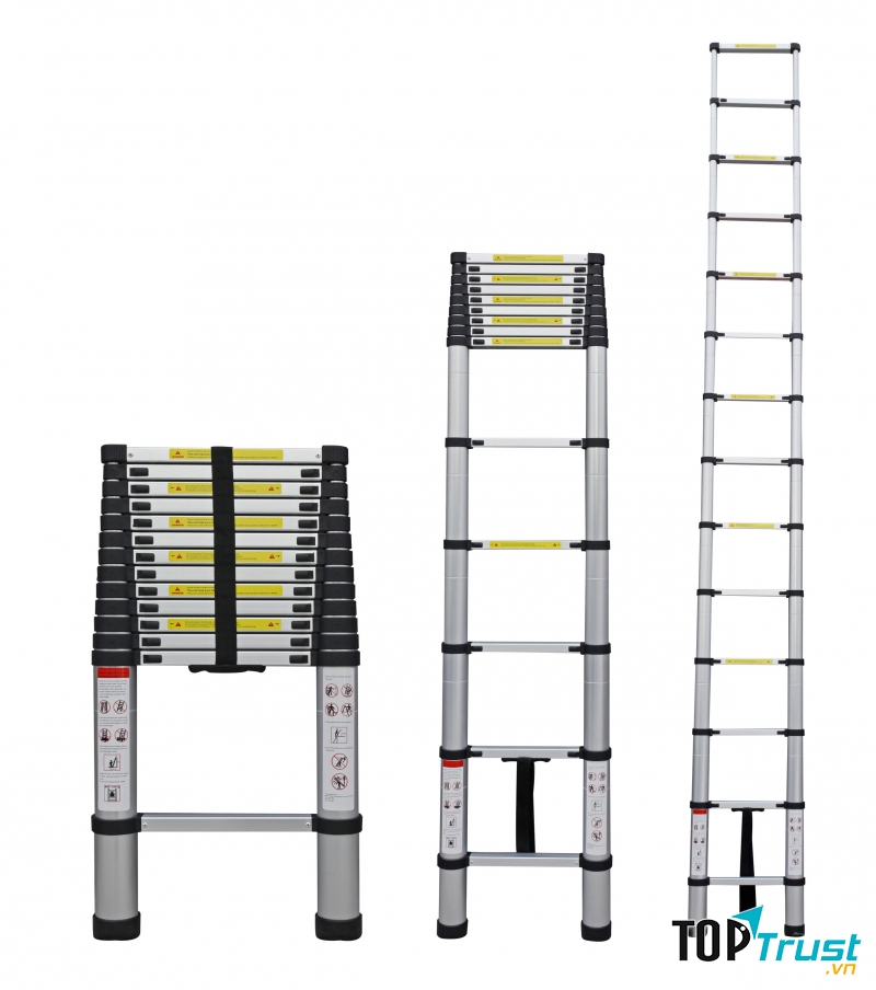 Thang nhôm rút gọn đơn Advindeq ADT214B