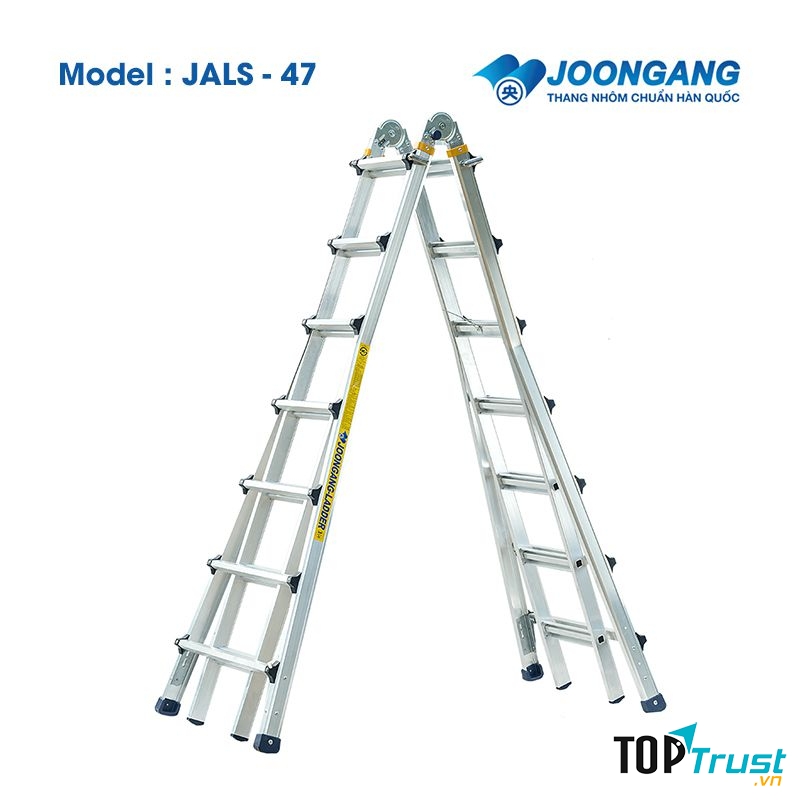 Thang nhôm rút chữ A Hàn Quốc Joongang JALS-45