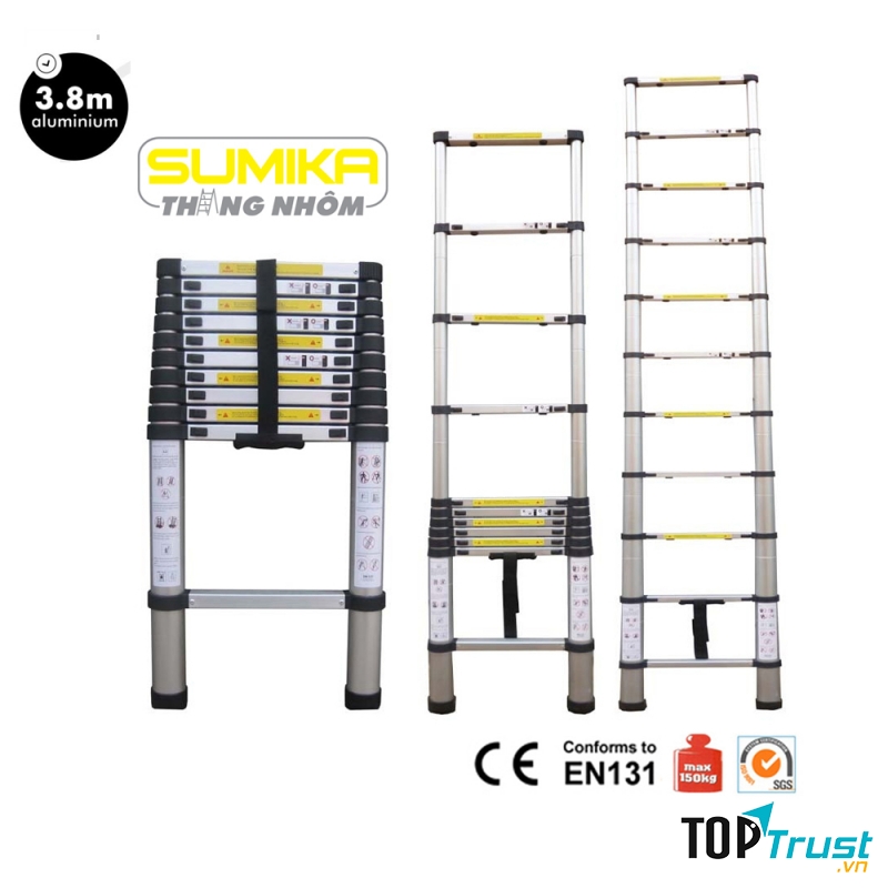 Thang nhôm rút gọn Sumika SK 380