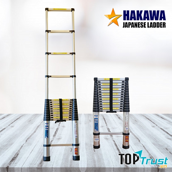 Thang nhôm rút đơn Hakawa