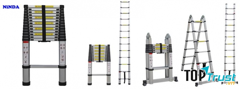 Thang nhôm rút gọn Ninda