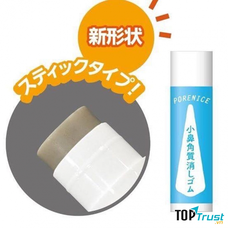 Thanh lăn đặc trị mụn đầu đen ở mũi Porenice Nhật Bản