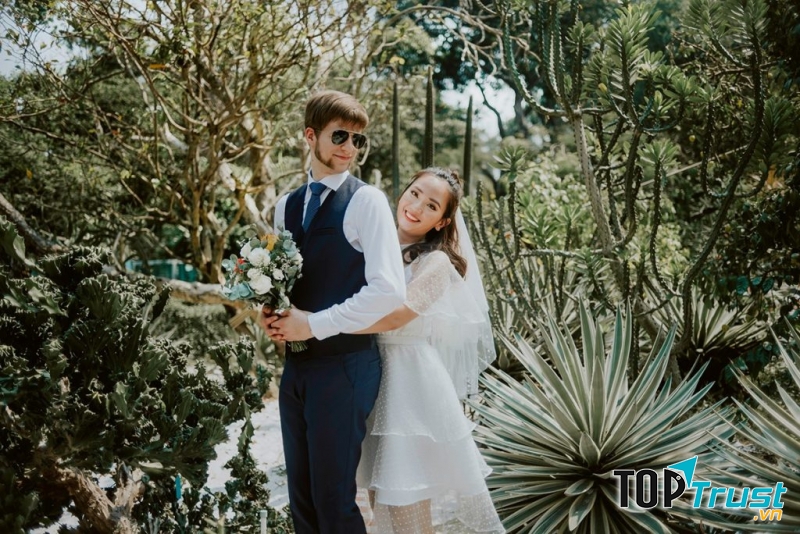Ảnh cưới chụp tại Thảo Cầm Viên Sài Gòn