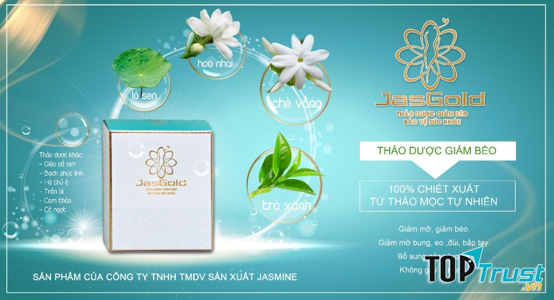 Thảo mộc giảm béo Jasgold Tea