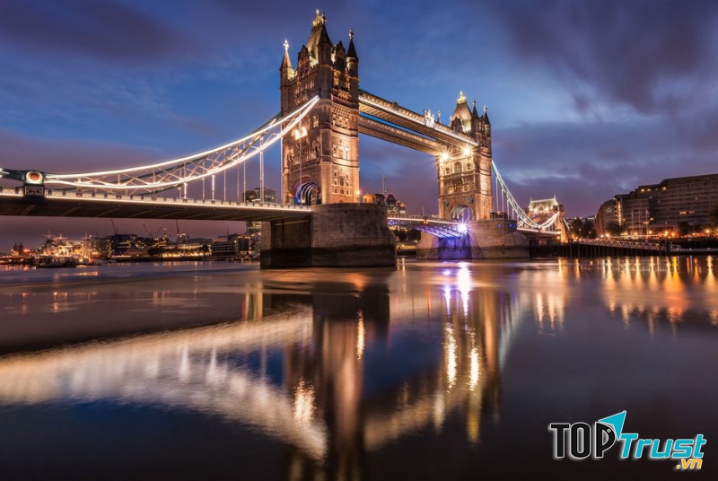 Tháp Cầu Trên Sông Thames