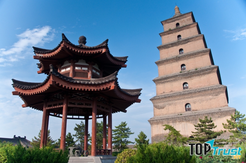Tháp Đại Nhạn - một trong những kiệt tác của Trung Quốc