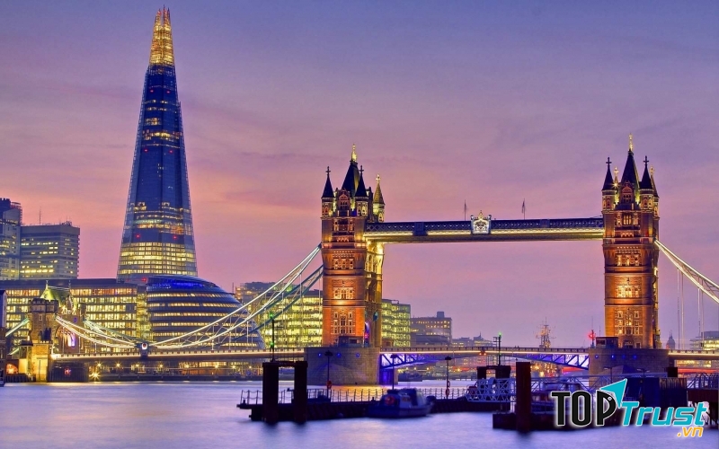 Vẻ đẹp của Tháp Luân Đôn