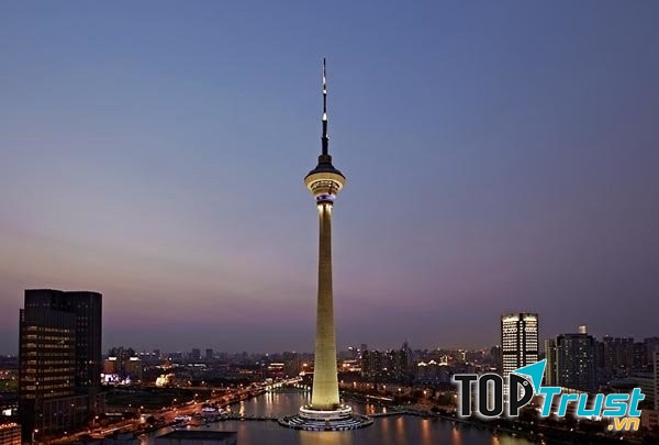 Tháp Thiên Tân là một trong những tháp truyền hình cao nhất ở Trung Quốc