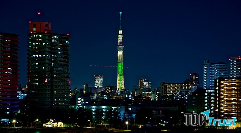 Tokyo Skytree - biểu tượng cho công nghệ và kiến trúc Nhật Bản thời hiện đại