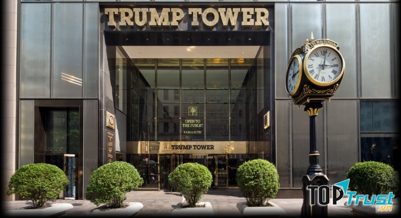 Trump Tower Manhattan - một trong những tài sản nổi tiếng nhất của ông Trump