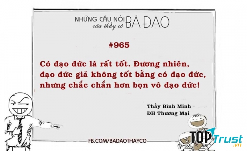 Những câu nói bá đạo của thầy cô