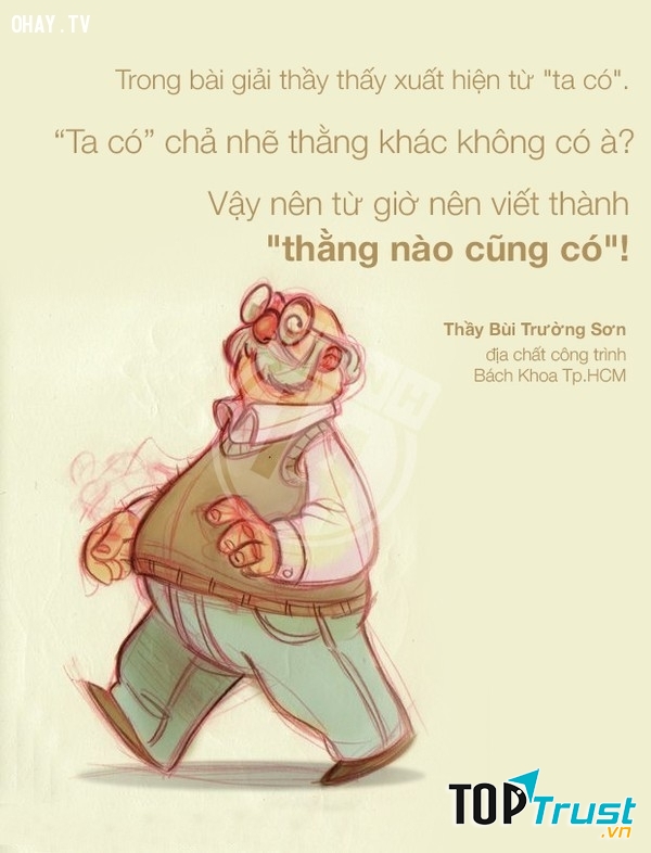 Những câu nói bá đạo của thầy cô