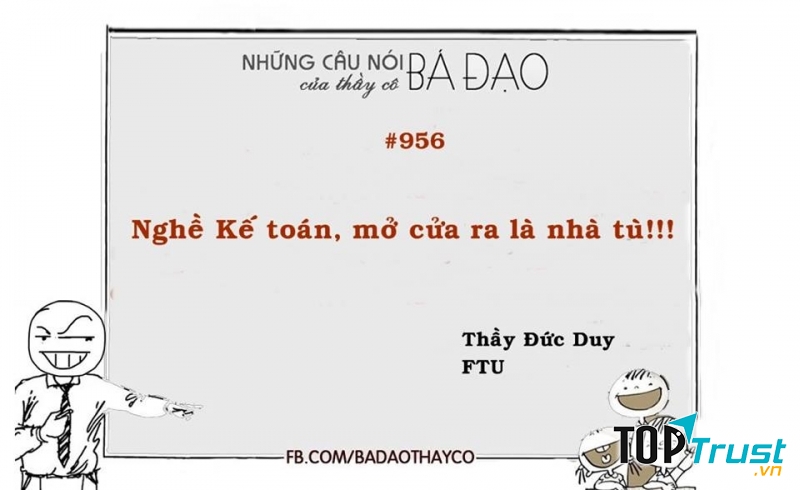 Câu nói bá đạo của thầy cô