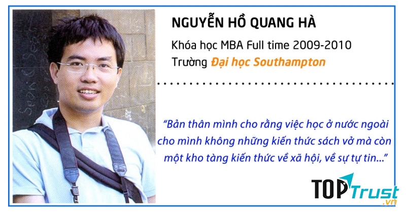 Hình ảnh thầy giáo Hồ Quảng Hà.