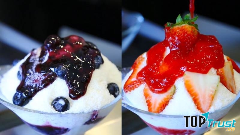 Kem Bingsu đủ hương vị