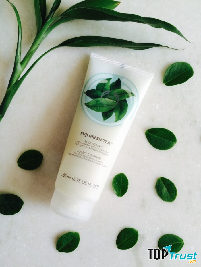 Kem tuyết dưỡng thể The Body Shop Fuji Green Tea Body Sorbet
