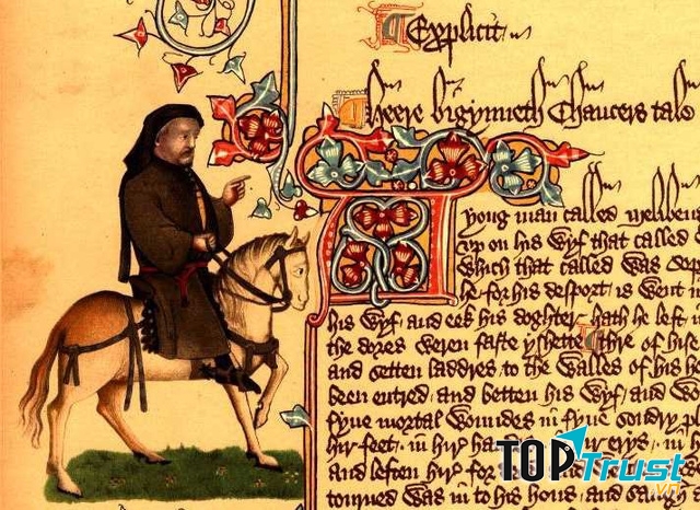 The Canterbury Tales nằm trong top những cuốn sách viết tay đắt nhất thế giới