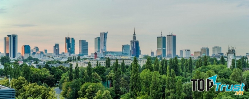 Thành phố rợp bóng cây xanh